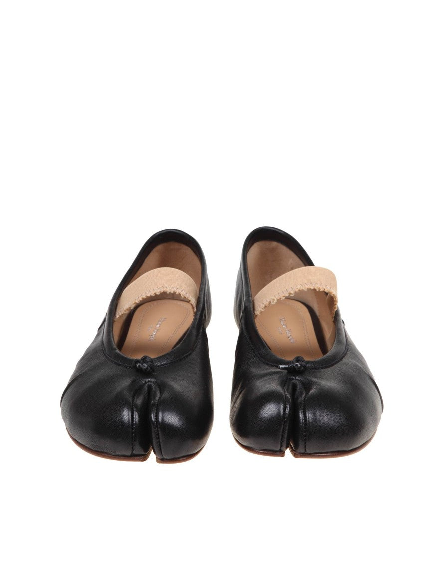 Maison Margiela Tabi Ballerina With Leather Elastic