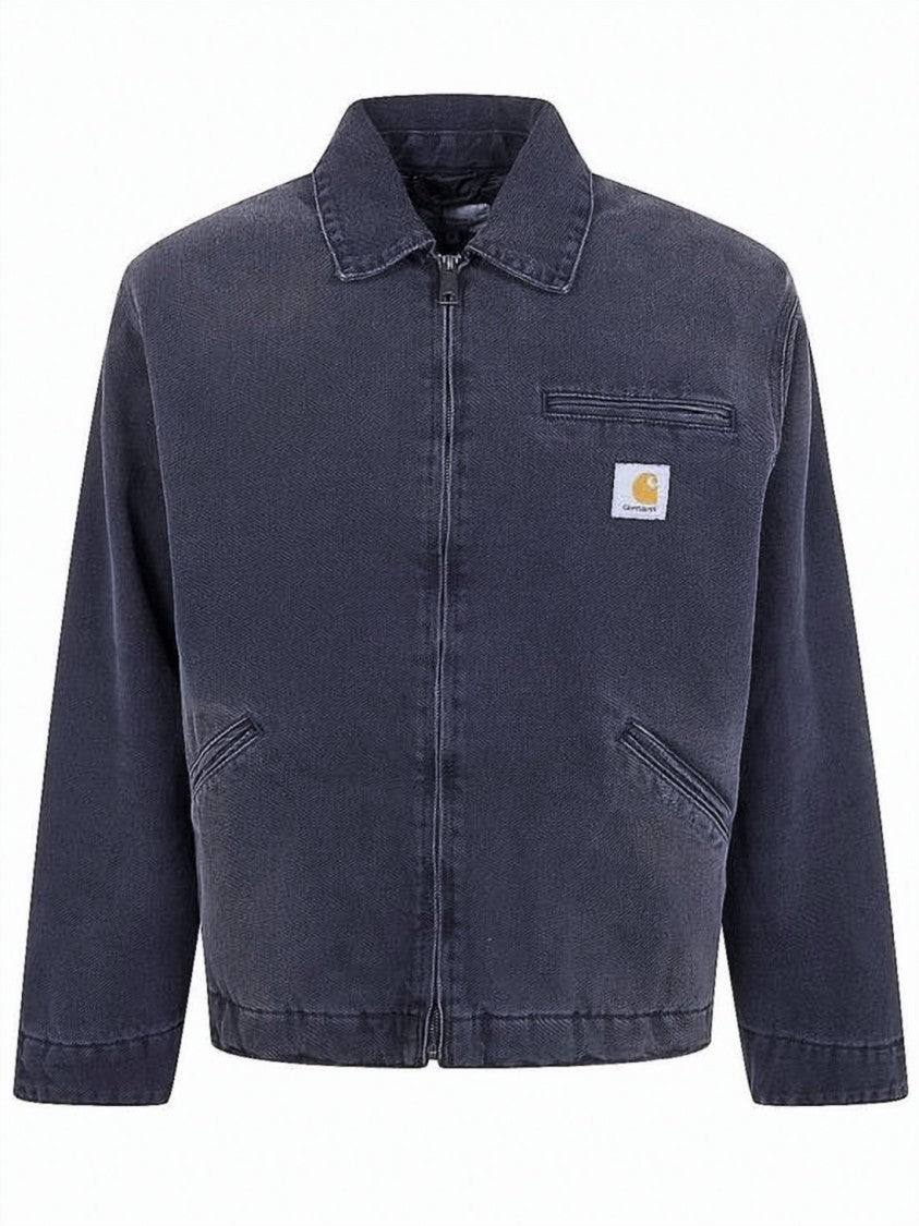 Carhartt Wip Boxy Cropped Jacket With Classic Collar
