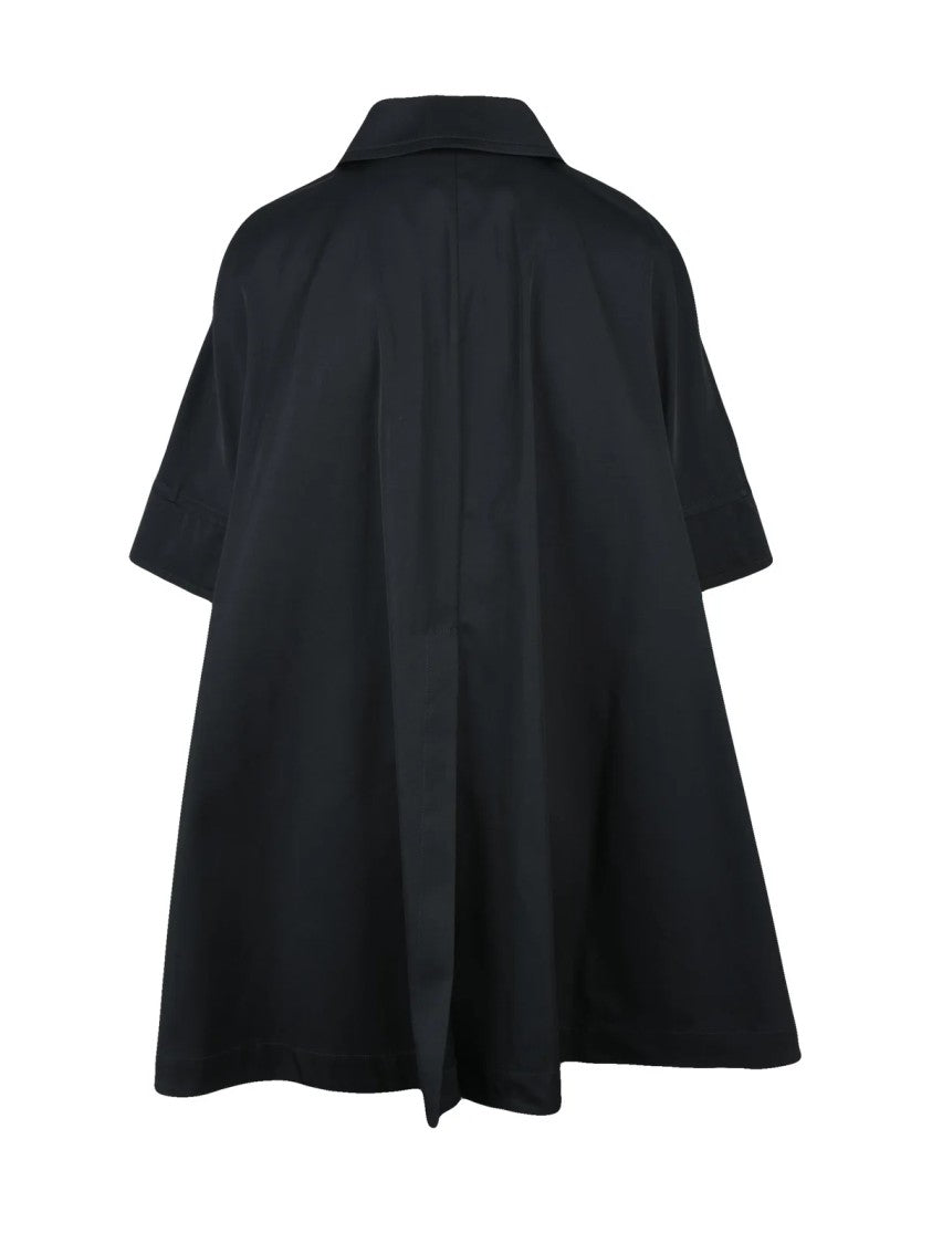 Douuod Trench Cape - Night Blue