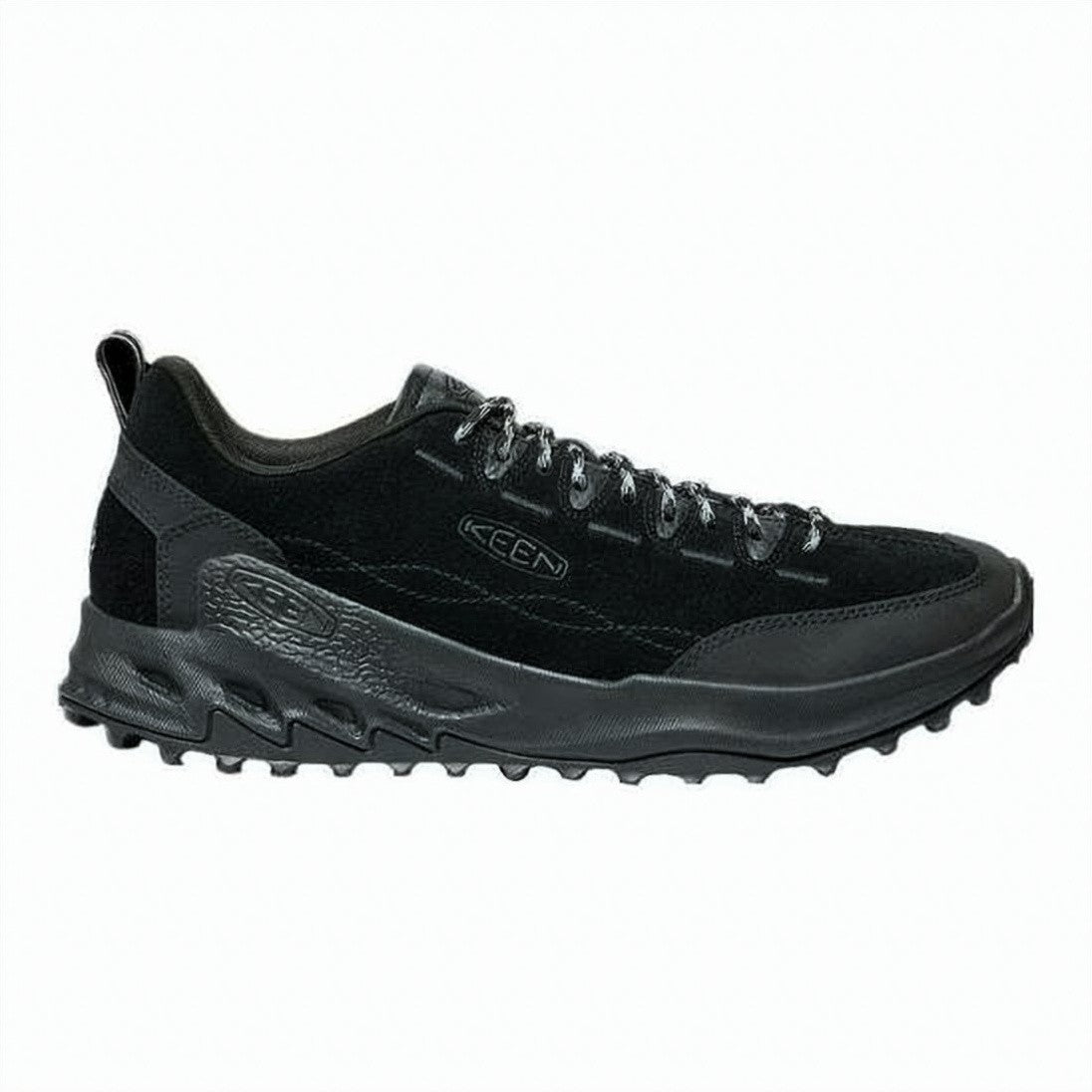 Keen Low-Profile Leather Upper Shoes With Rugged Rubber Sole