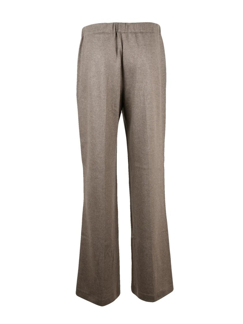Seventy Grey Straight-Leg Wool Pants