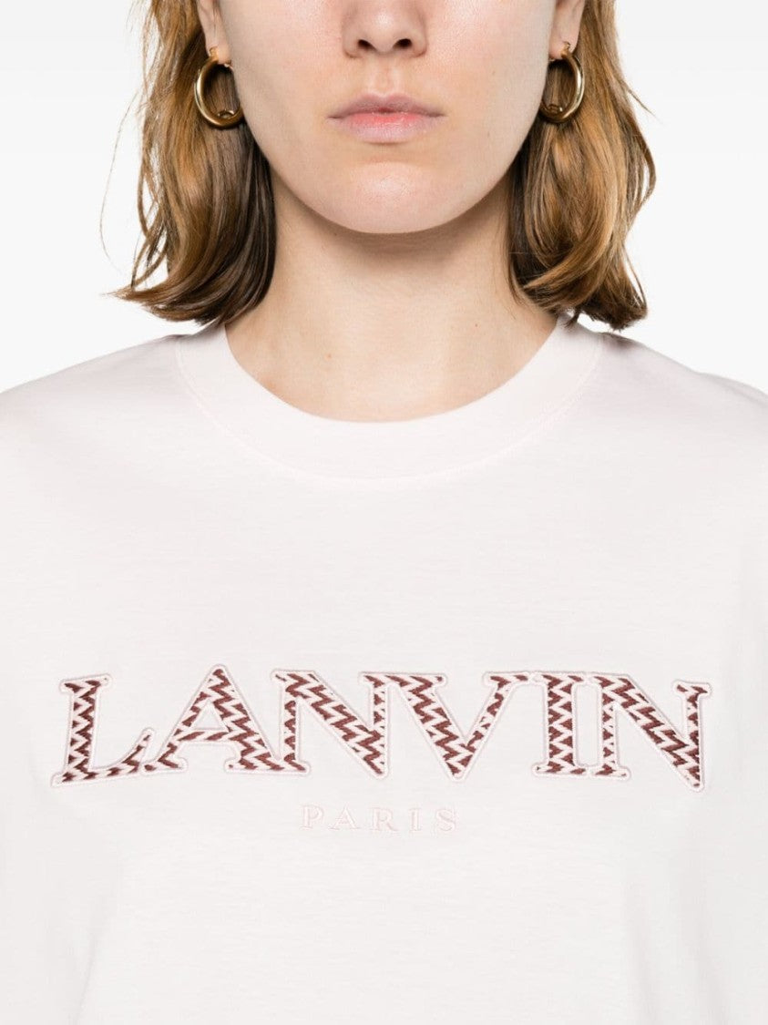 Lanvin Light Pink Jersey T-Shirt