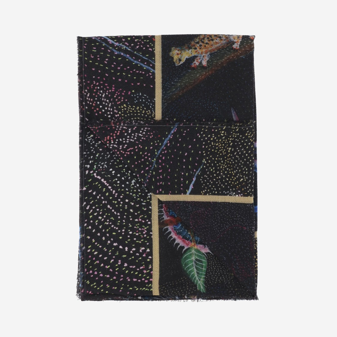 Faliero Sarti Wool And Cashmere Monkey Scarf