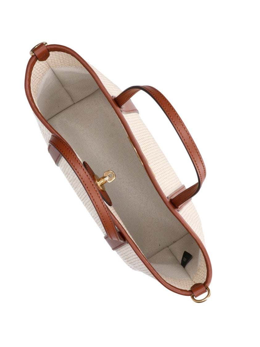Mulberry Cream/Brown Bayswater Mini Tote Bag