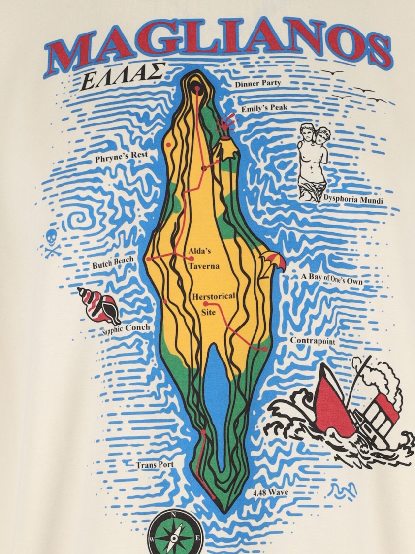 Magliano "Maglyanos Island" T-Shirt, In Viscose