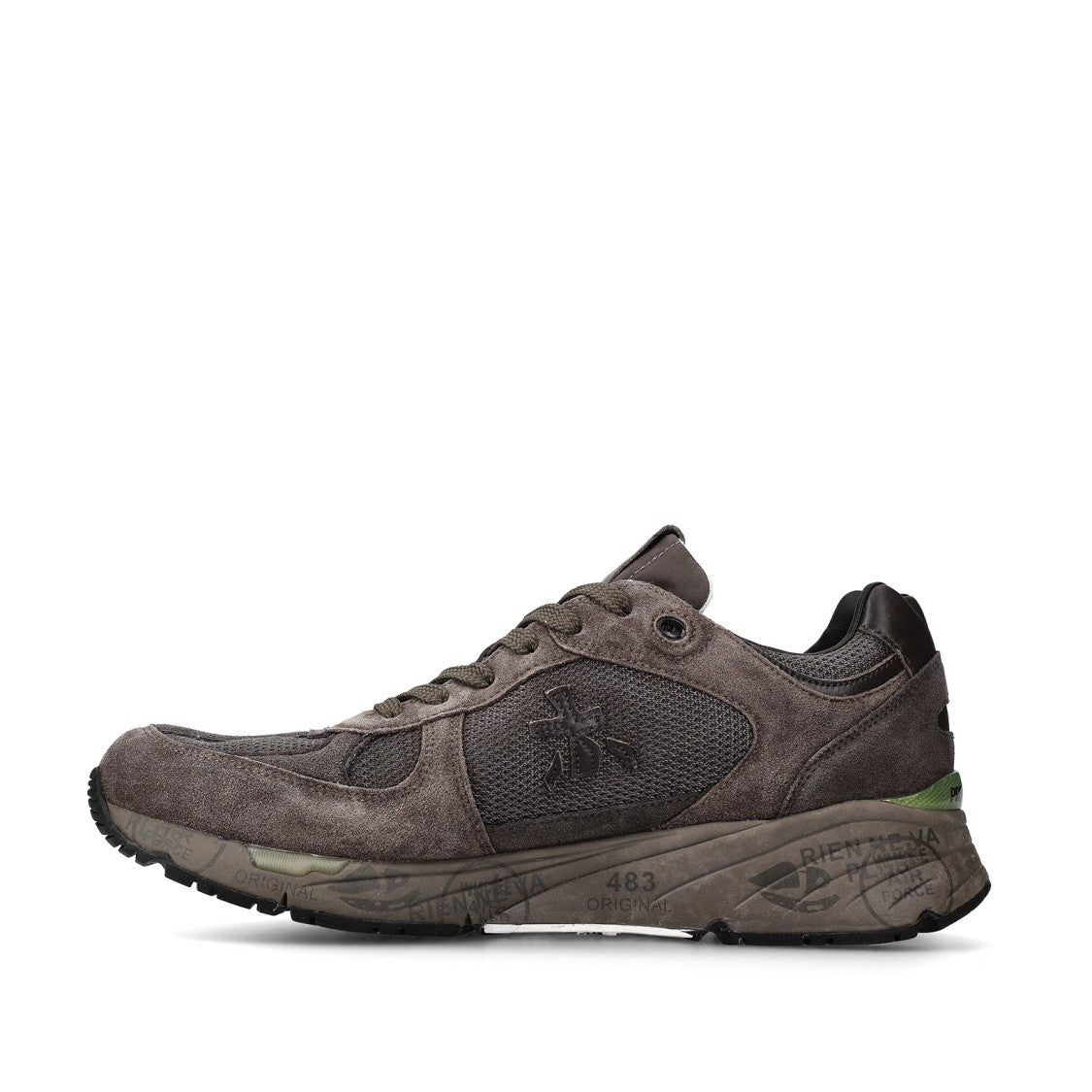 Premiata Mase Sneakers In Brown Suede