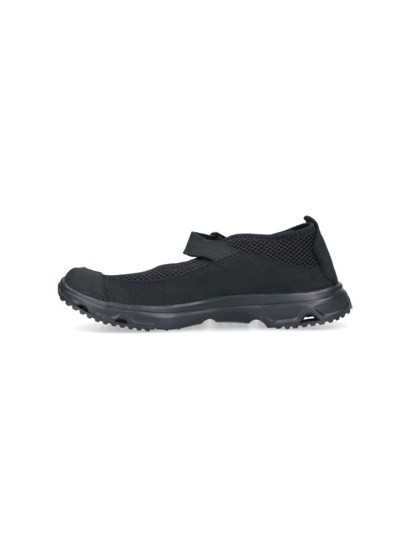 Salomon Black Sneakers With Streamlined Silhouette