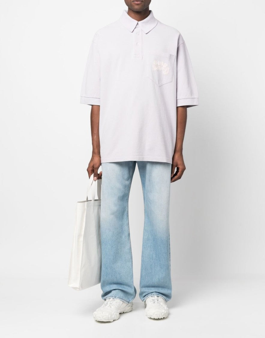 Acne Studios Bubble Logo Polo Shirt