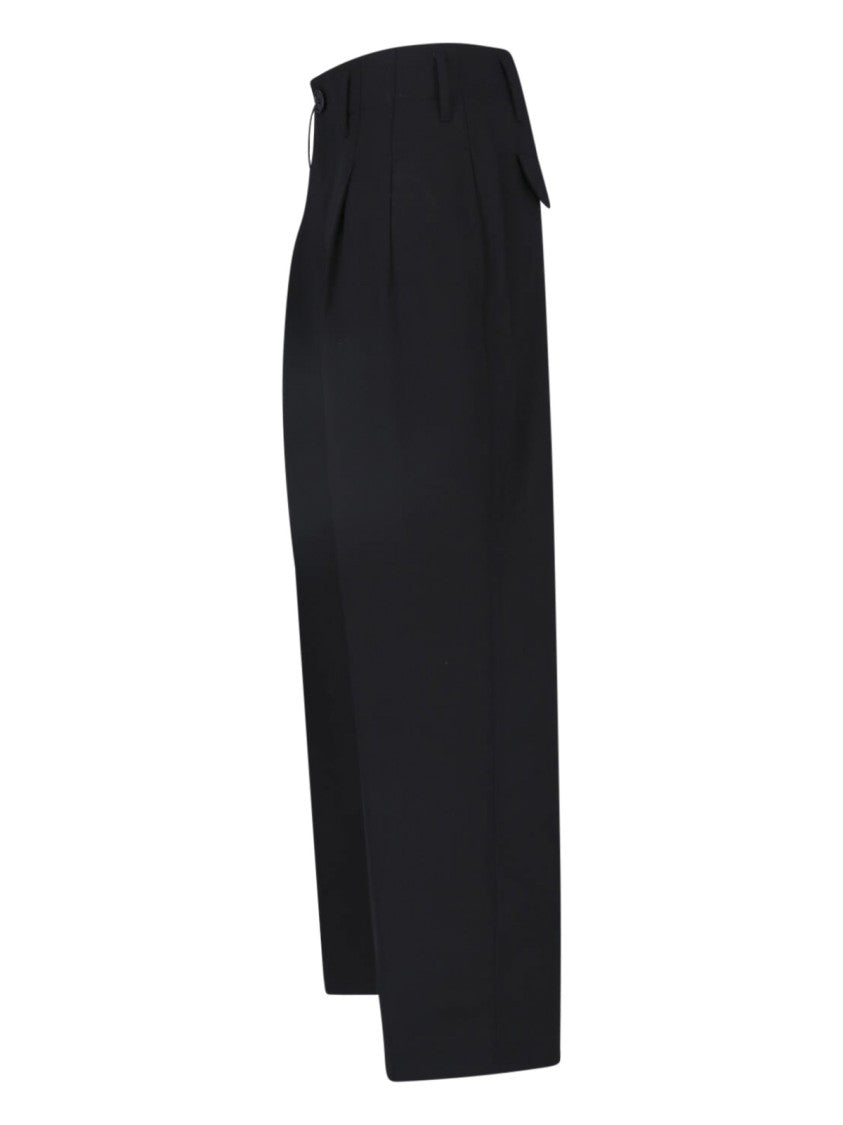 Ami Paris Straight-Leg Tailored Trousers In Virgin Wool By Ami Paris