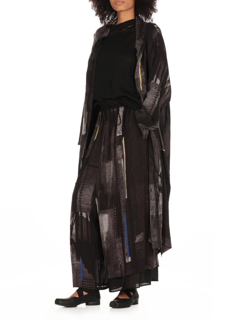 Y's Dress With Geometric Pattern