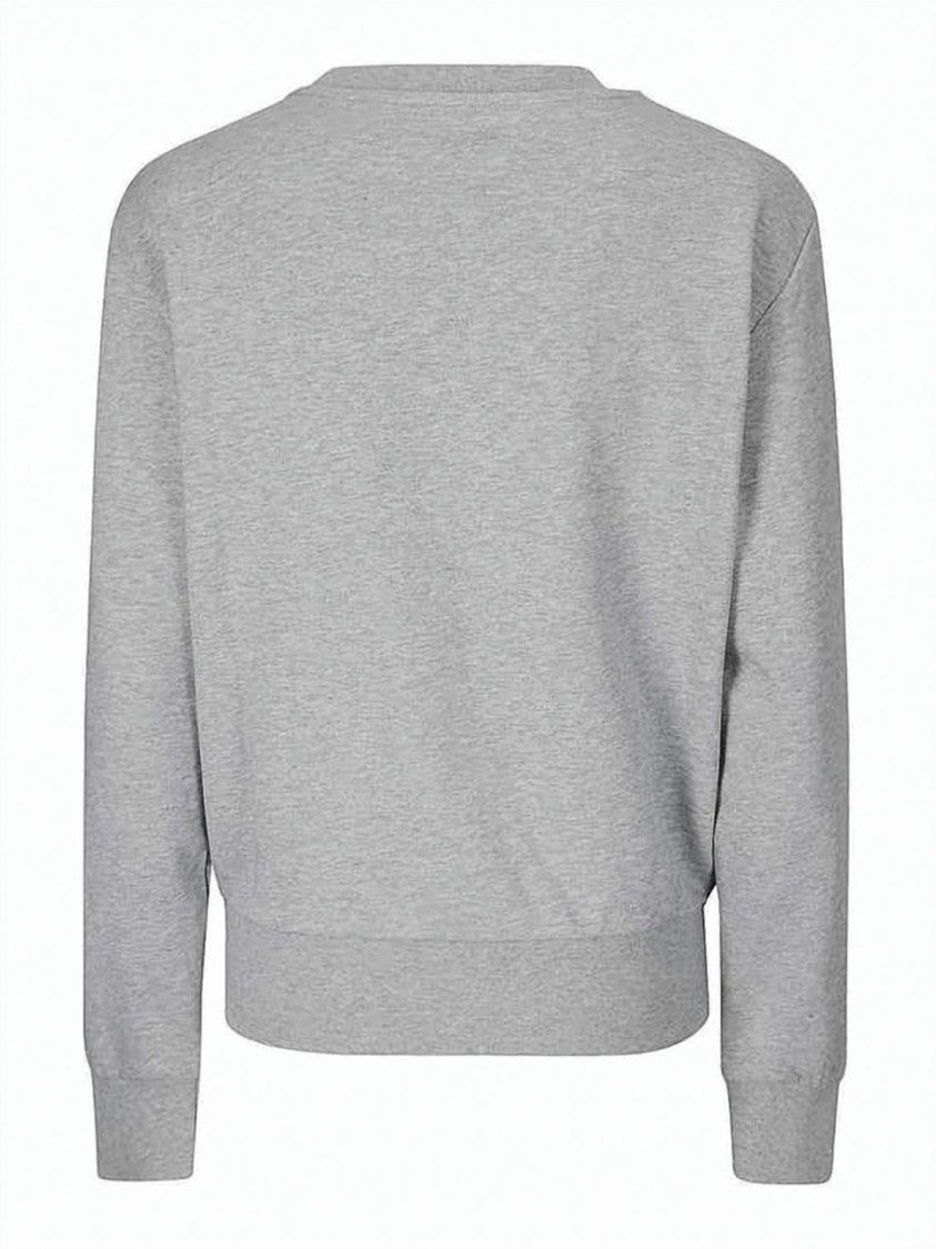 A.P.C. Long-Sleeved Crew Neck Sweatshirt With Logo Detail