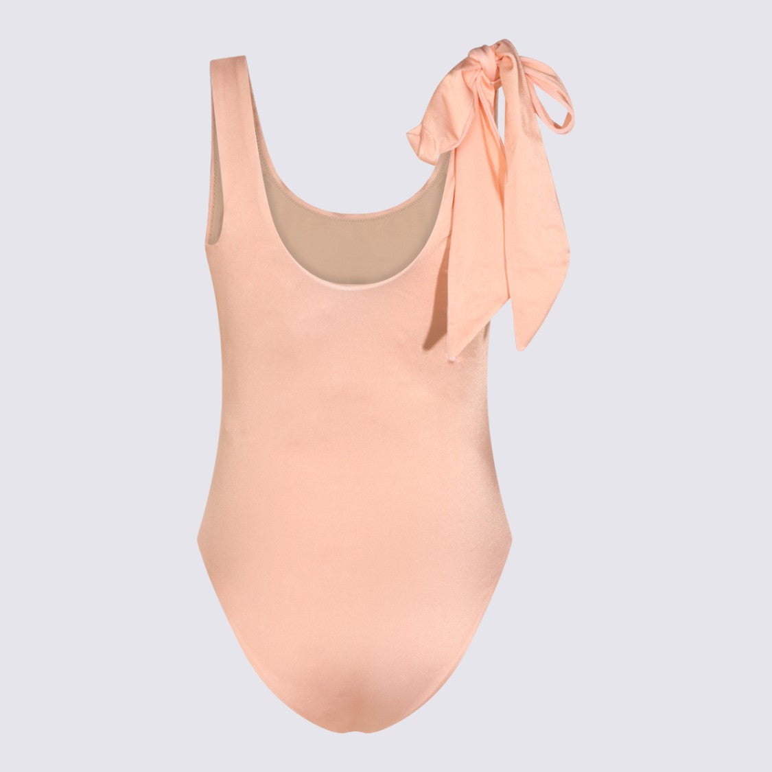 Chloé Scoop Neck One-Piece Swimsuit With Graphic Print