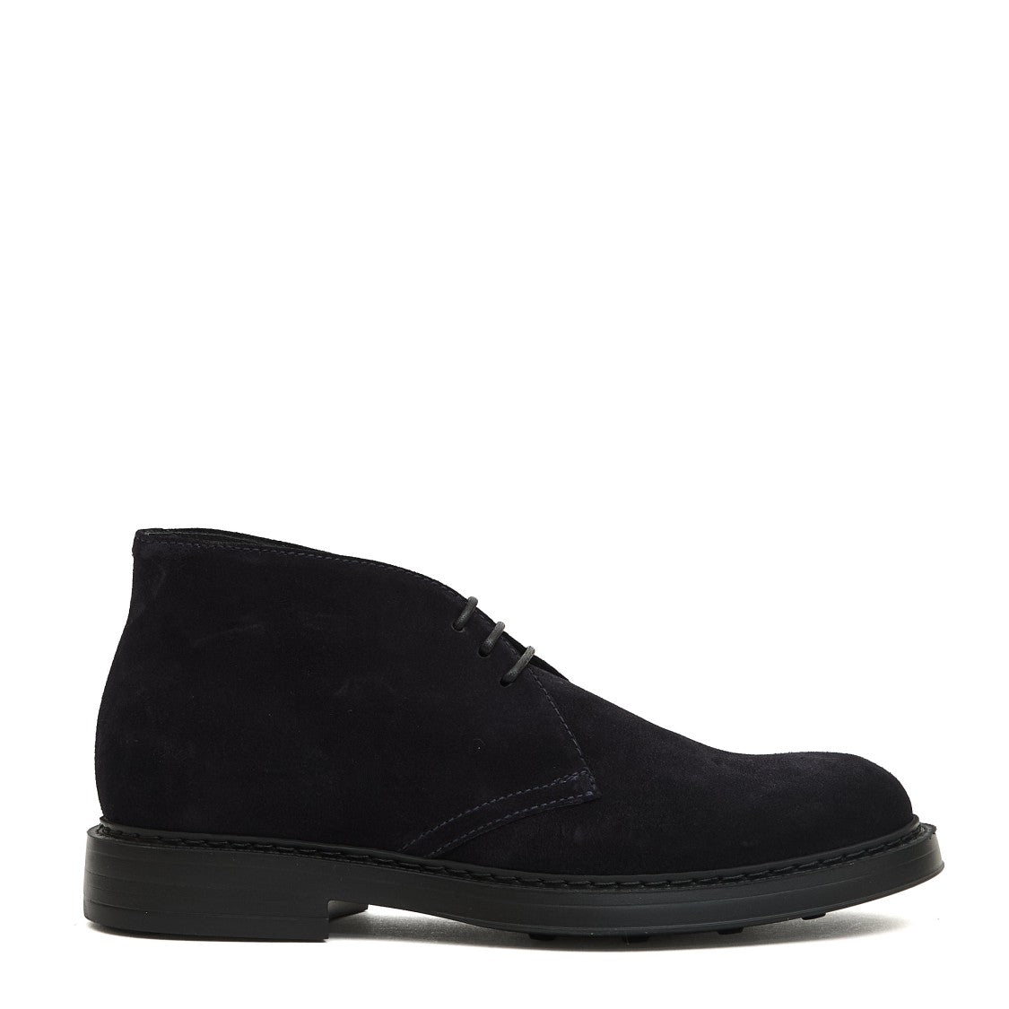 Doucal's Suede Leather Ankle Boots With Minimalist Design