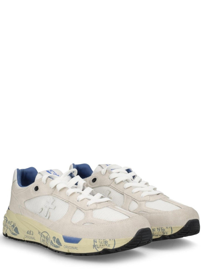 Premiata Mase 25 Mesh Suede Sneakers