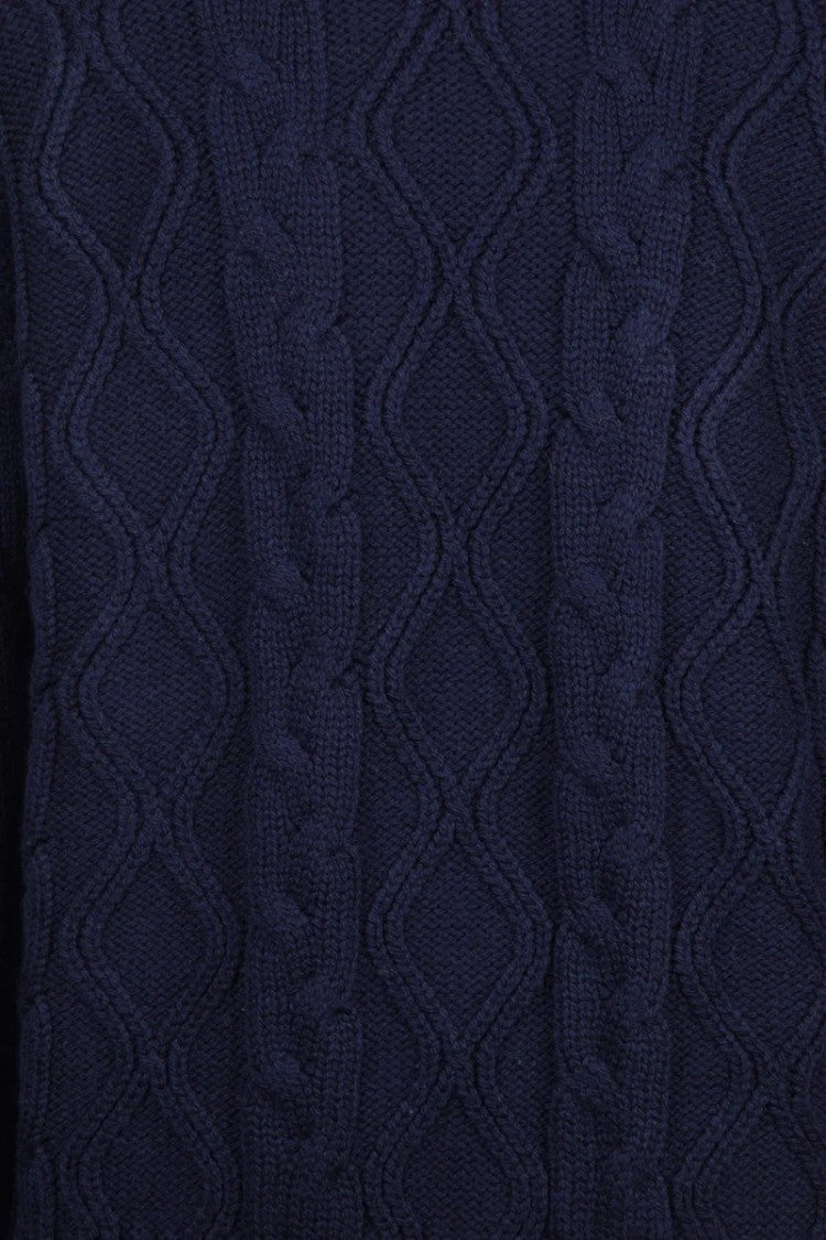 Paul & Shark Cable Knit Sweater Virgin Wool - Multicolor