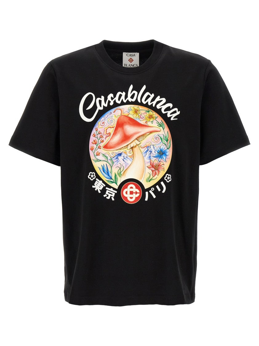 Casablanca 'Mushroom Emblem' T-Shirt