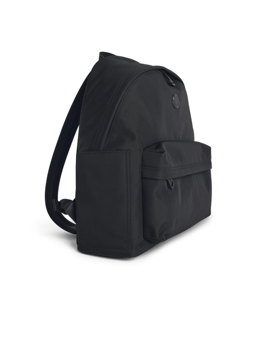 Moncler 'New Pierrick' Black Nylon Backpack
