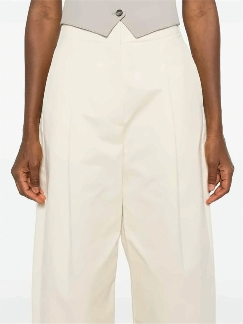 Studio Nicholson Wide-Leg Cropped Pants