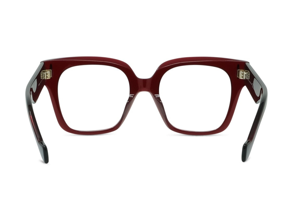 Loewe Deep Burgundy Lw50069i Oversized Square Eyeglasses