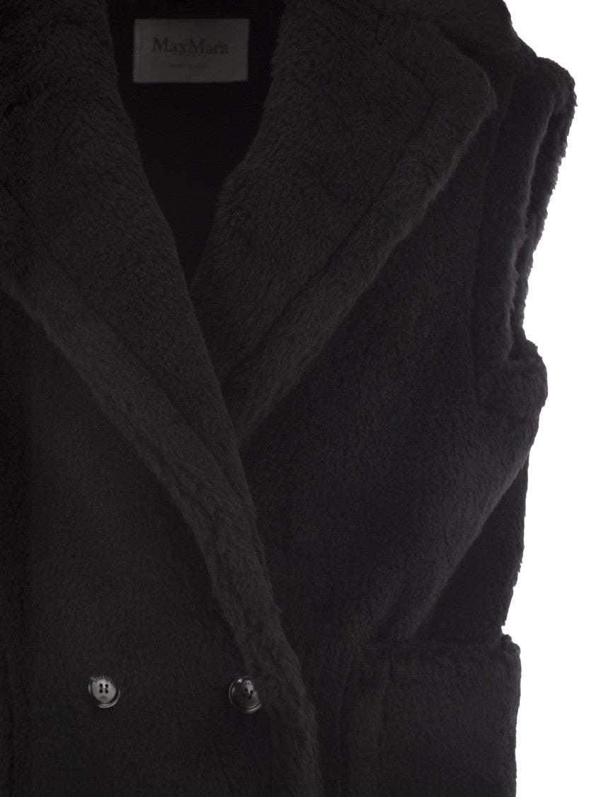 Max Mara Bormida1234 - Alpaca And Wool Teddy Waistcoat