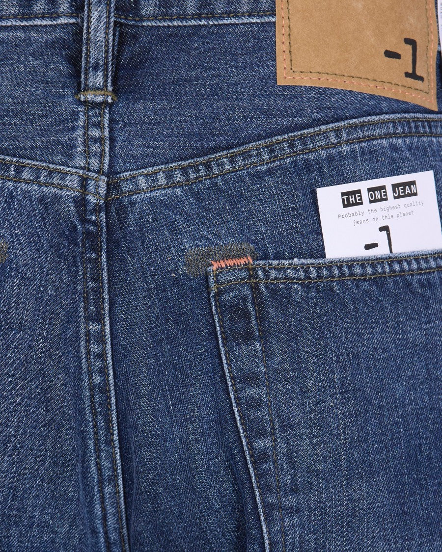 Minus One Nordic-Inspired Straight-Fit Denim Jeans