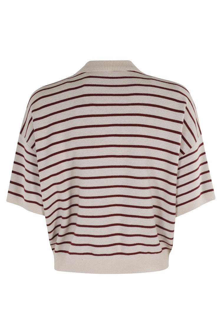 Rotate Slinky Knit Polo Shirt