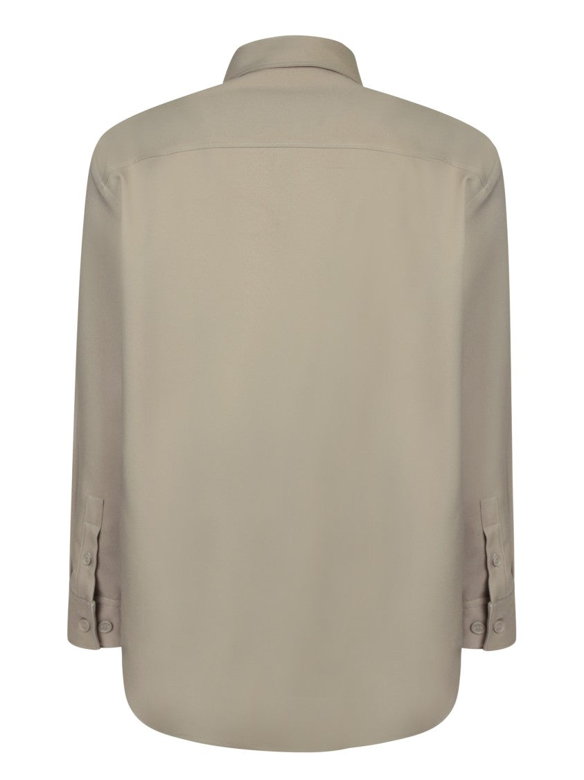 Off-White Beige Stylish Layering Jacket