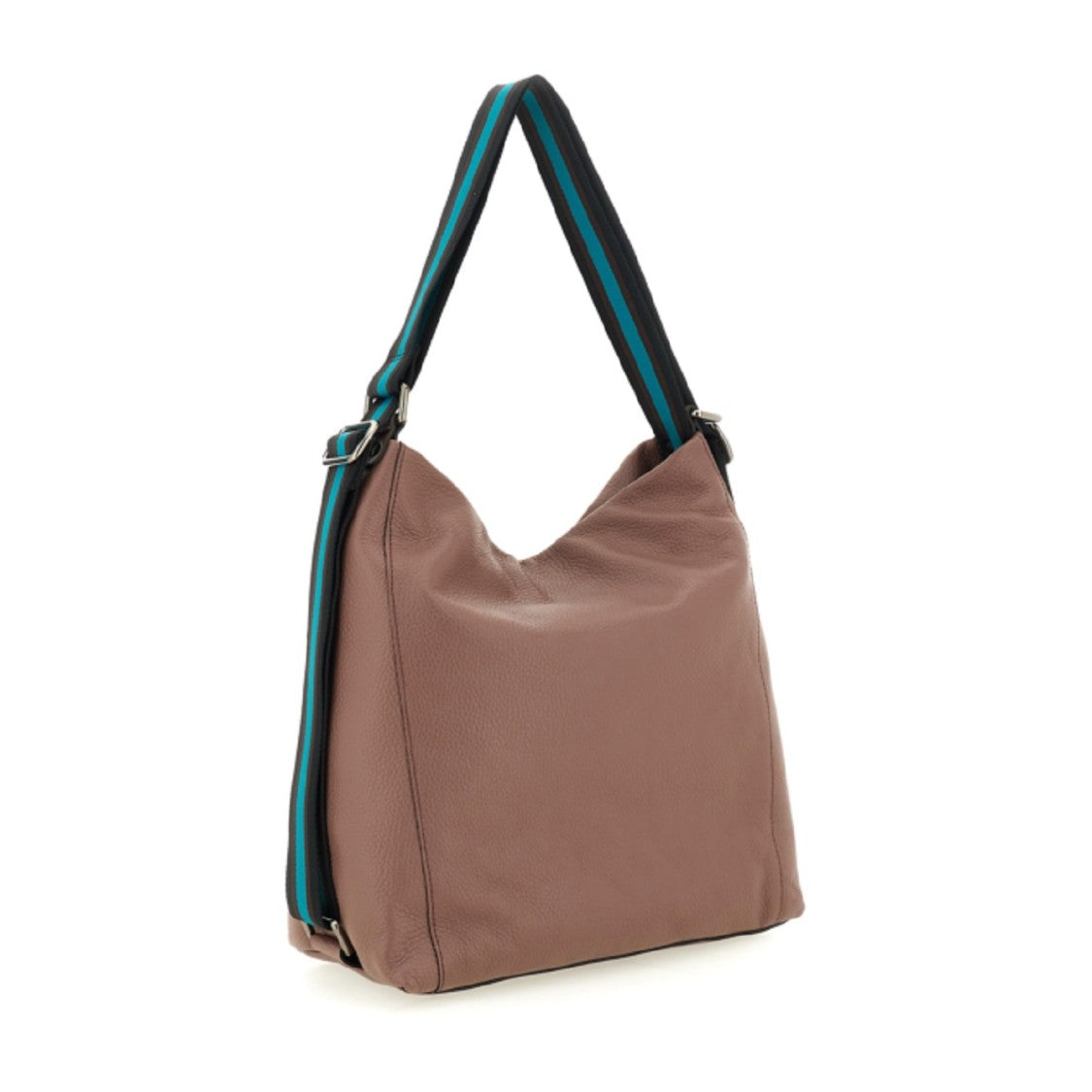 Gabs Soft Leather Shoulder Bag Turquoise Accents