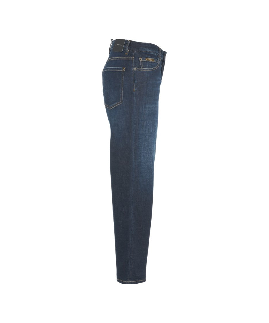 Dsquared2 Straight Leg Denim With Five-Pocket Design
