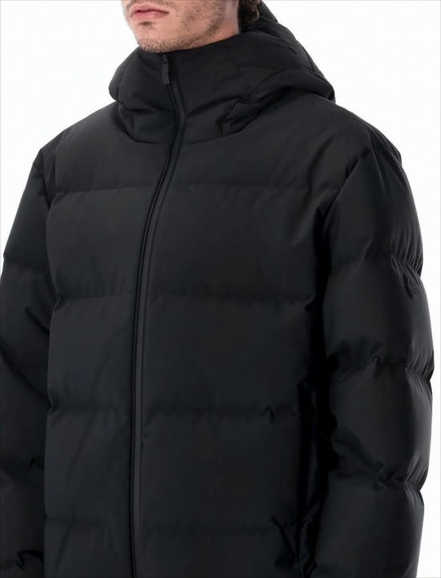 Moncler Boxy Black Down Jacket With Hood