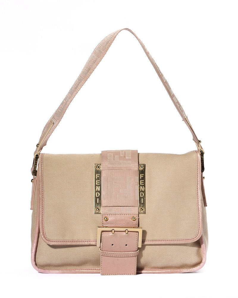 Fendi Square Canvas In Pink