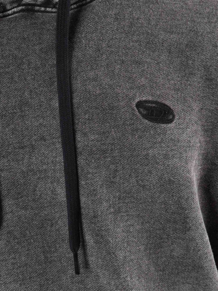 Diesel Grey S-Boxt Hood Denim Hoodie