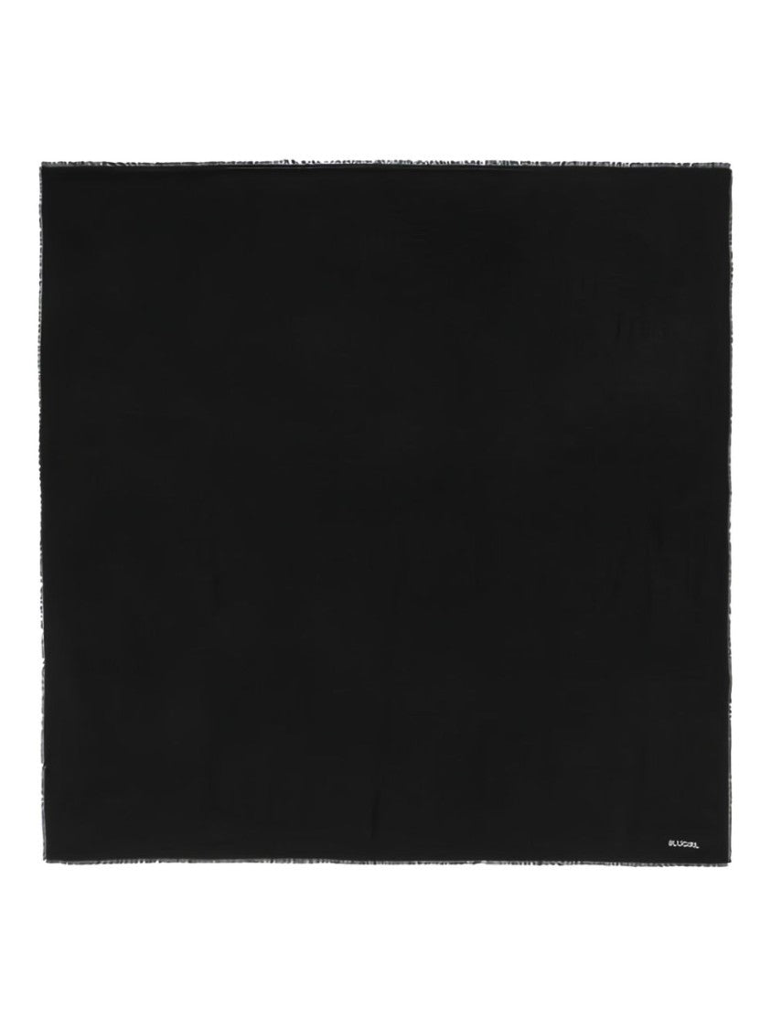Blugirl Foulard Scarf With Jacquard Logo