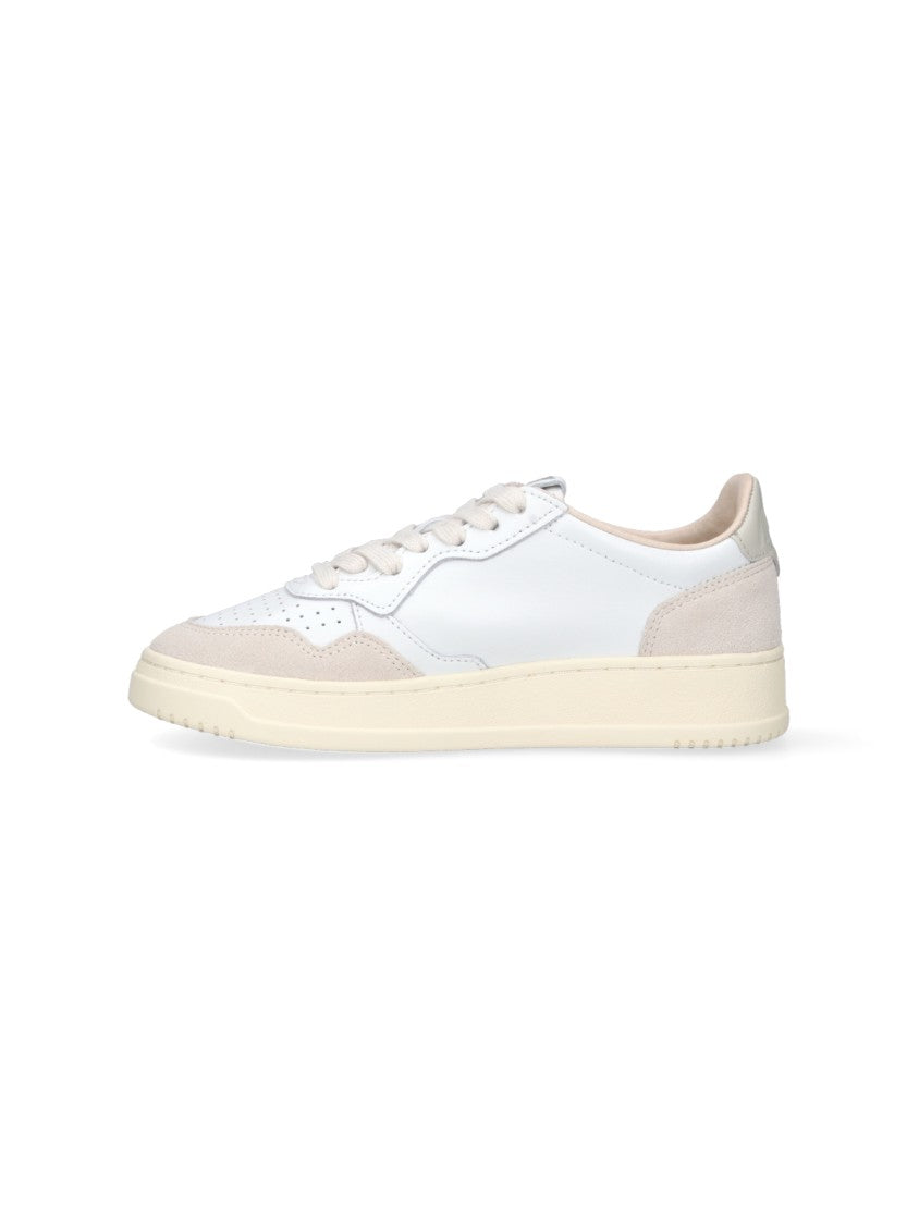 Autry Low-Top White Sneakers With Design