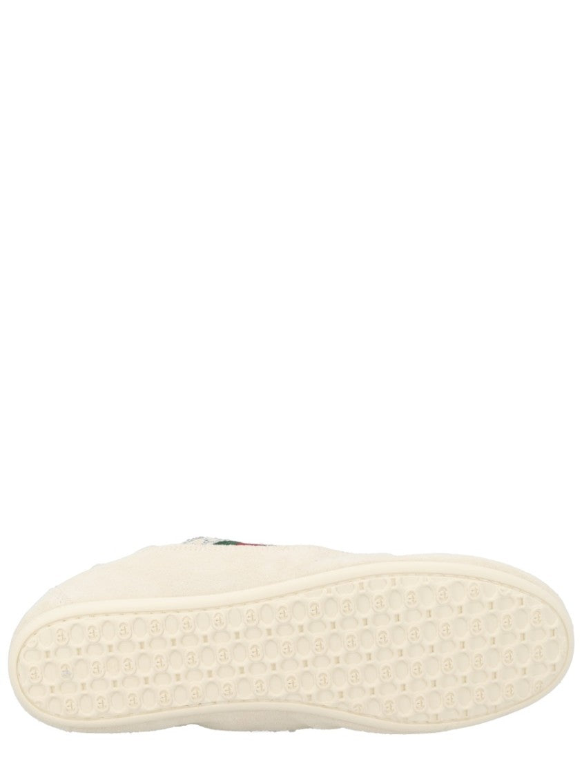 Gucci Shift Webbing Calfskin Sneakers