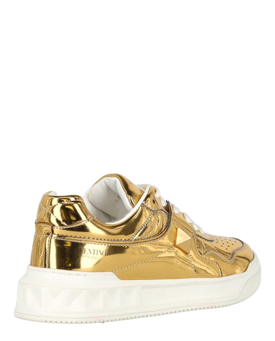 Valentino One Stud Low-Top Sneakers