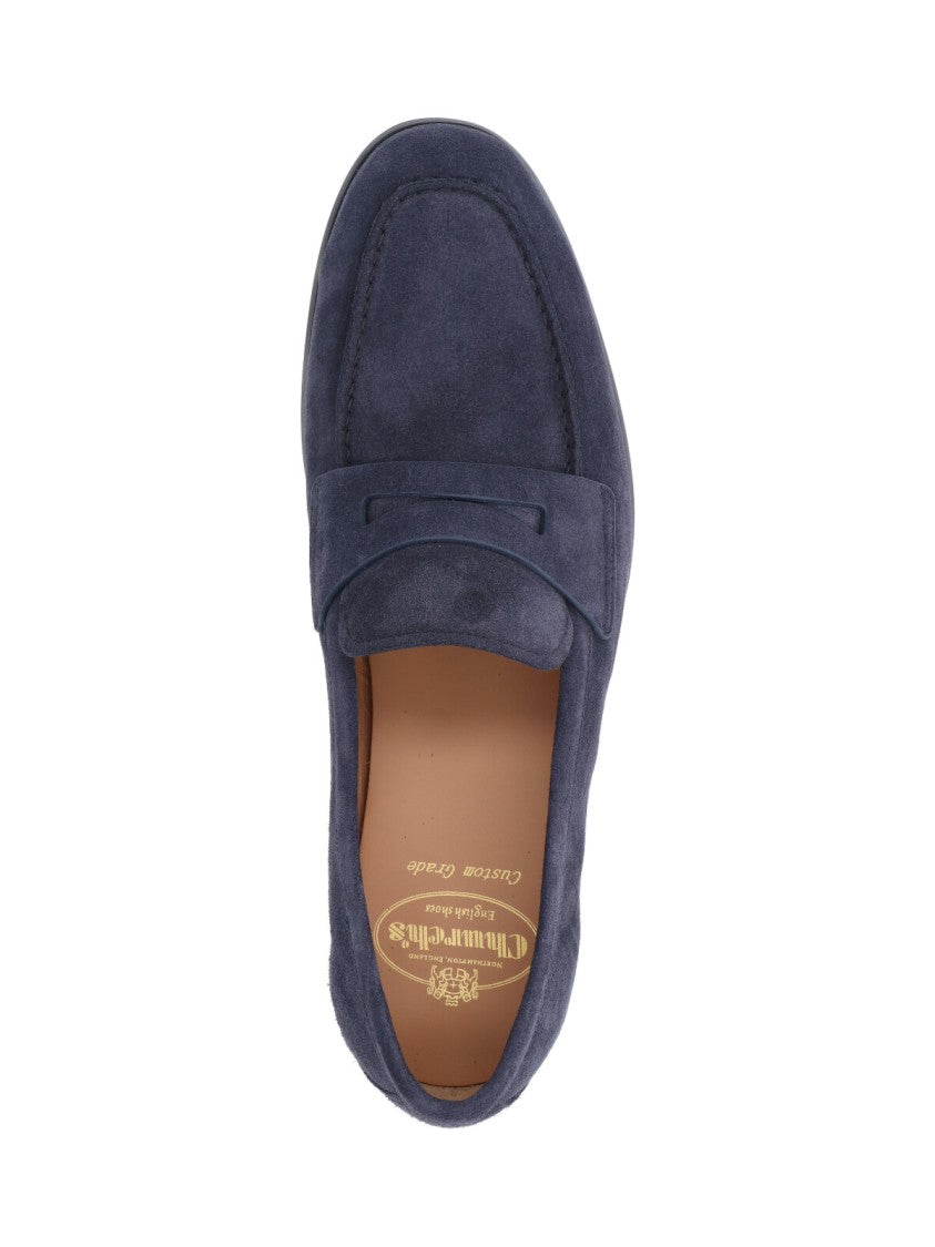 Church's Suede Loafers – Navy