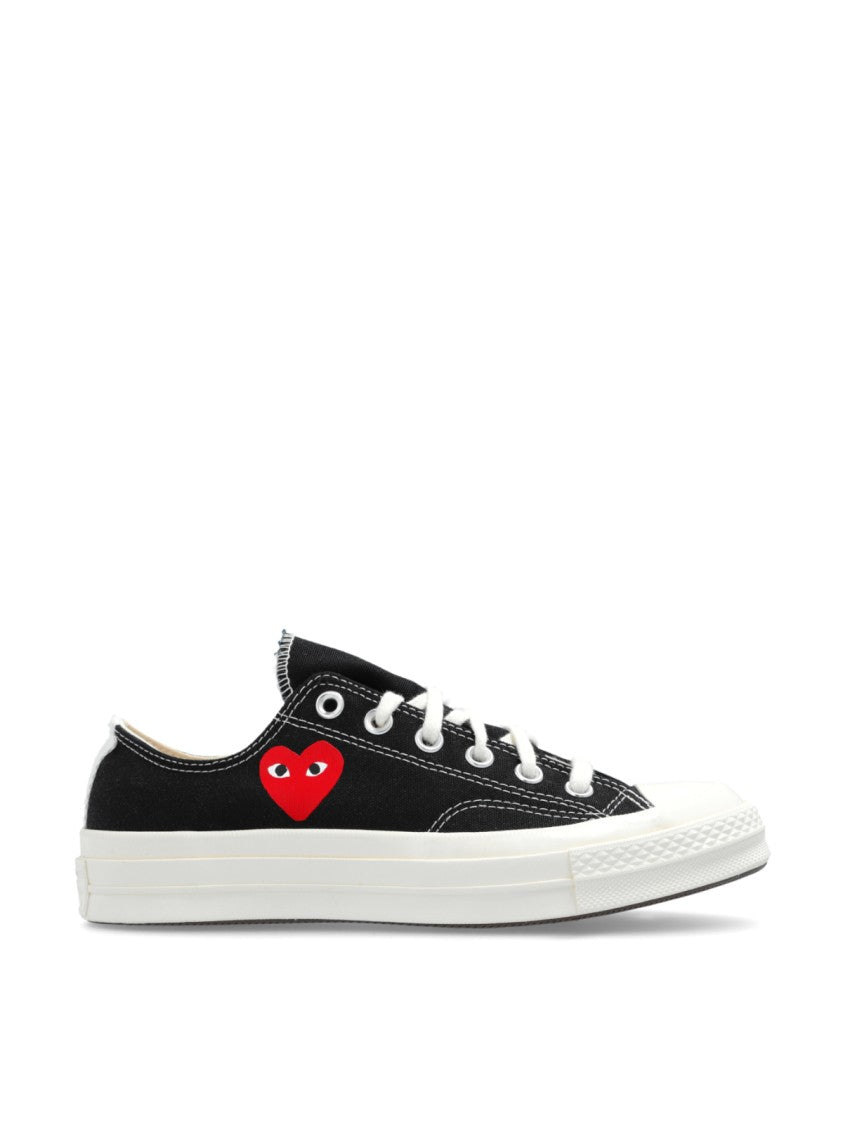 Comme Des Garçons Low-Top Sneakers With Iconic Heart Logo