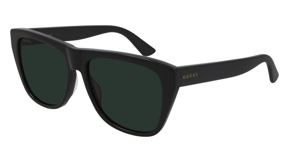 Gucci Sunglasses Gg0926s 005 Black Black Green 57/16/145
