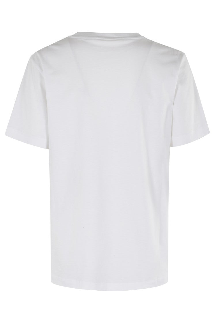 Marni Oversized Cotton T-Shirt With Front Logo