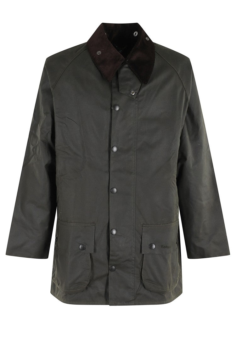 Barbour Beaufort Wax Jacket With Classic Collar