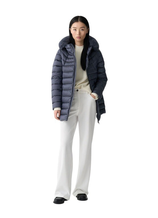 Colmar Originals Padded Short Coat With Faux Fur Hood