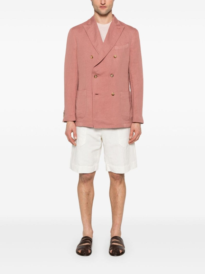 Boglioli Double-Breasted Cotton Jacket