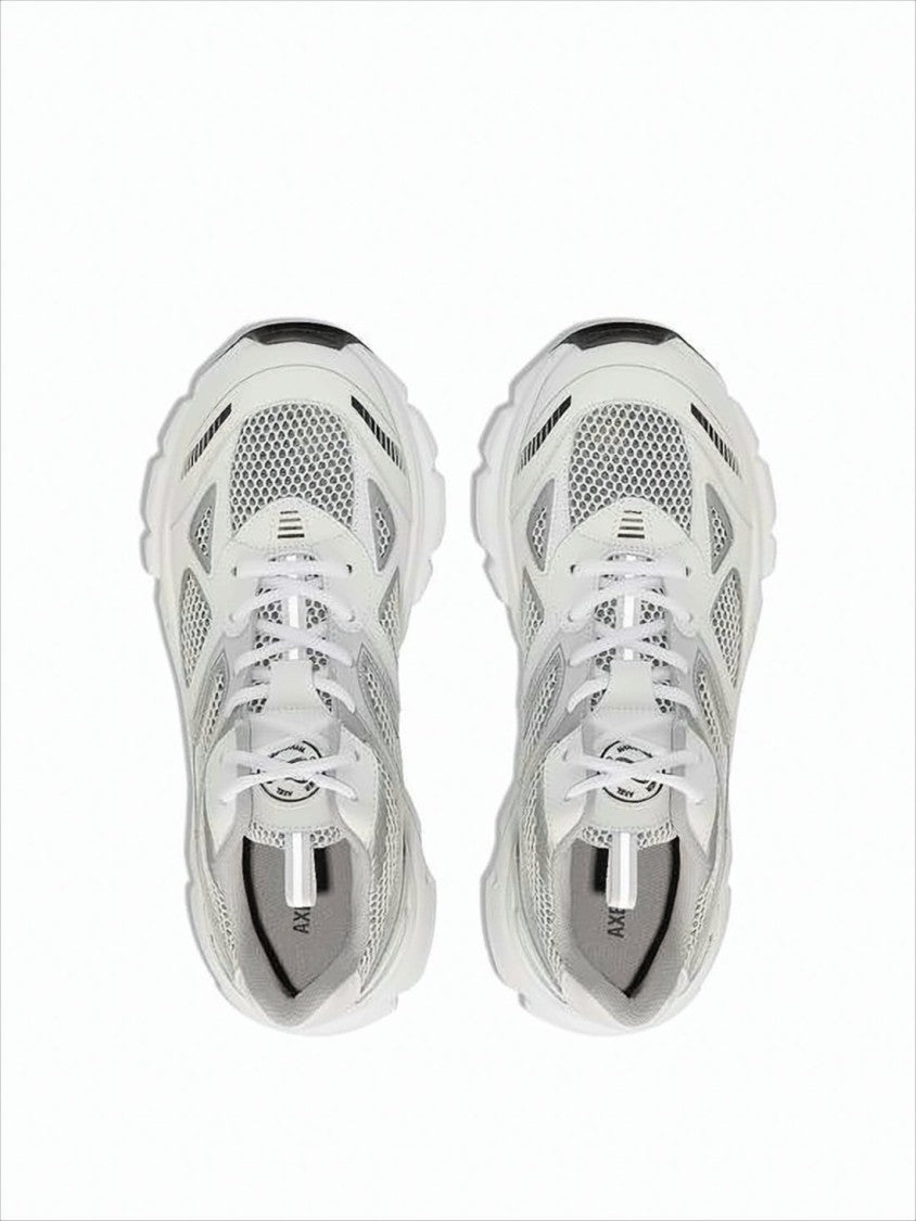 Axel Arigato Dynamic Layered White Sneakers With Adjustable Laces