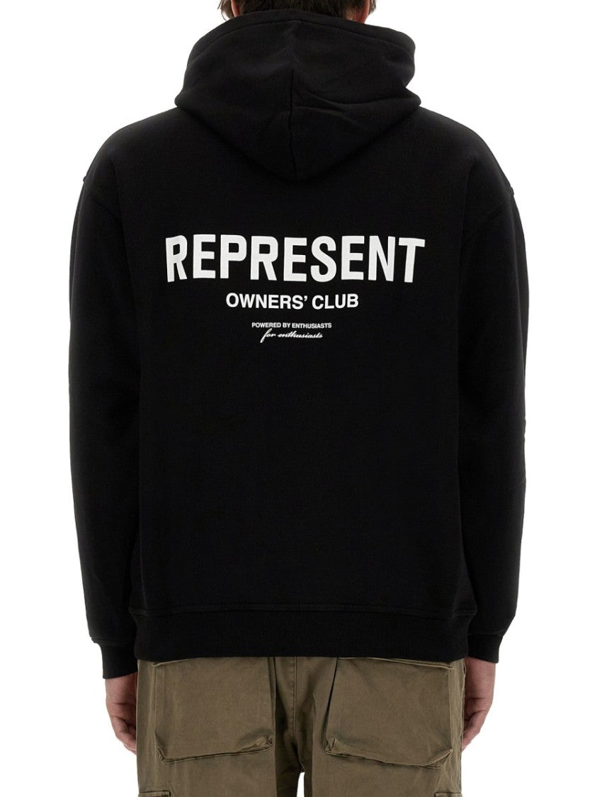 Represent Pullover Front Kangaroo Pocket Hoodie