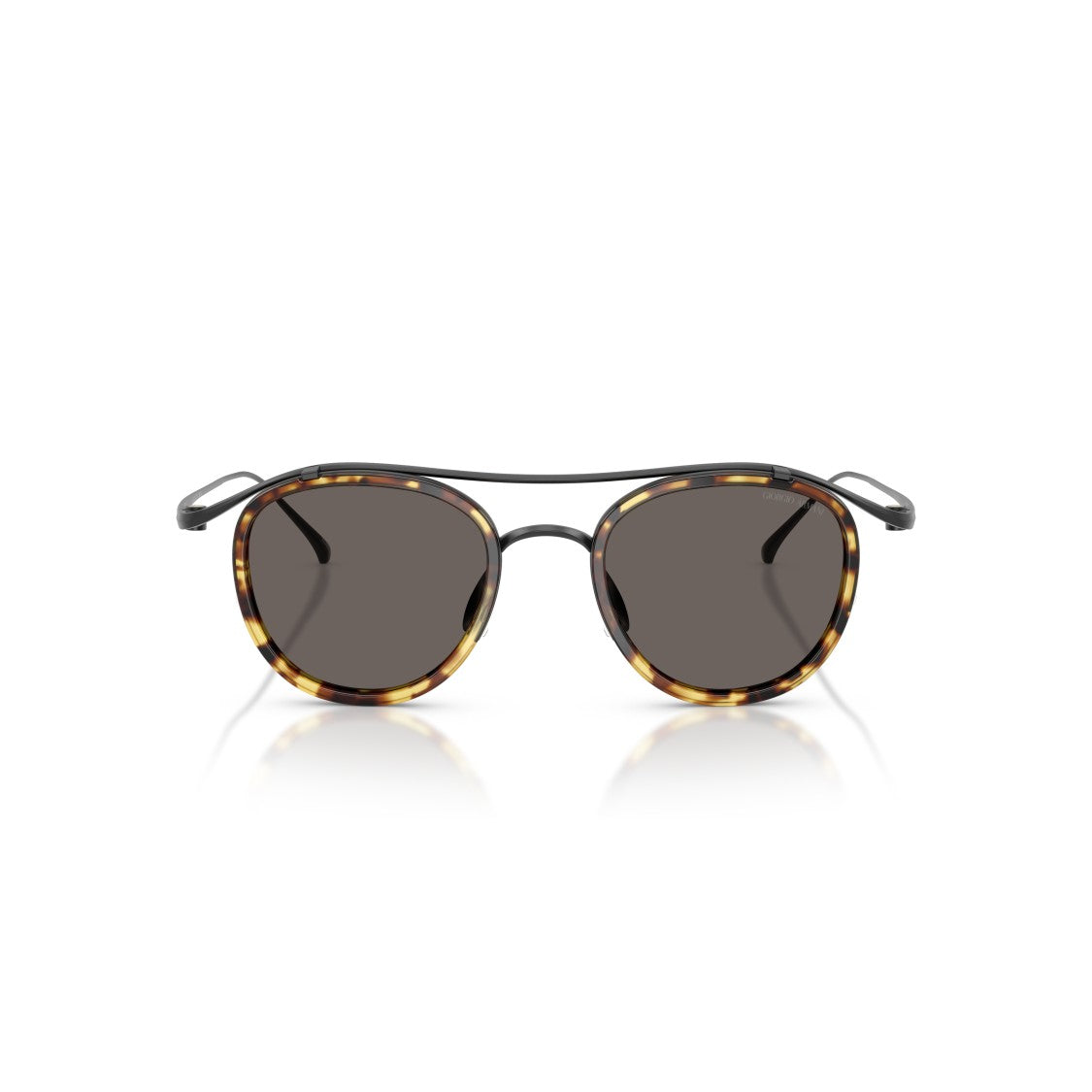Giorgio Armani 0Ar6179t Titanium Frame Sunglasses With Double Bridge