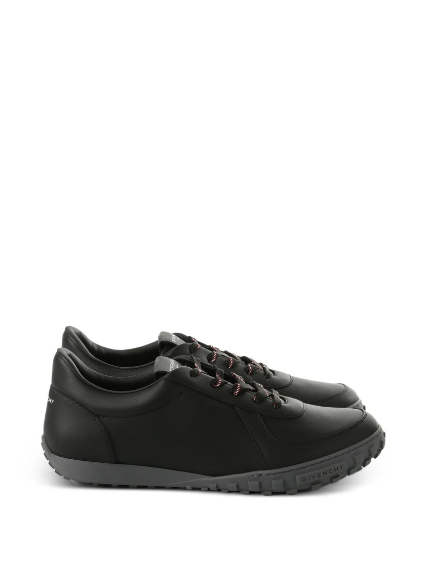 Givenchy Glide Runner Black Calf Leather Sneakers