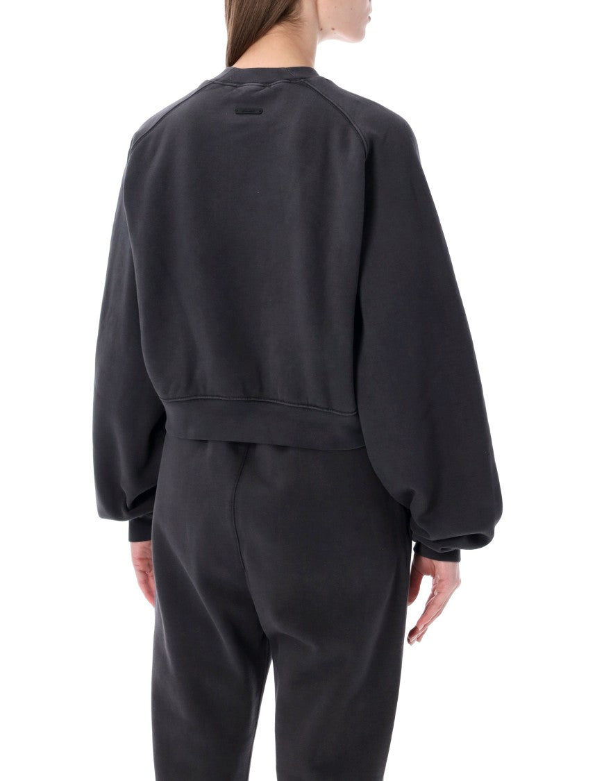 Fear Of God Campus 90S Cropped Adjustable Crewneck Sweatshirt