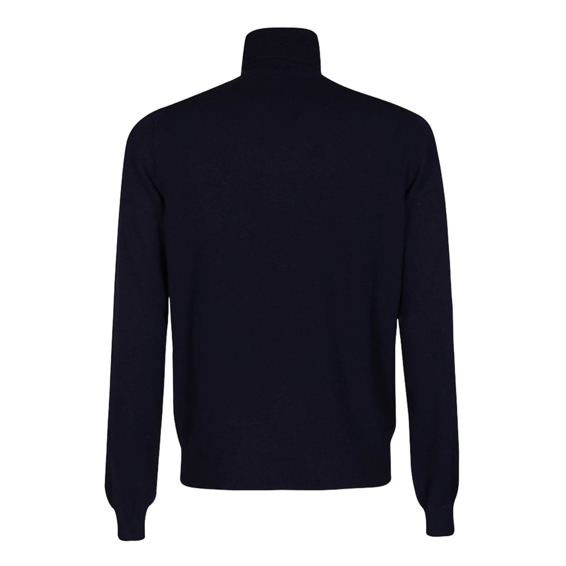 Malo Classic Turtleneck Sweater With Ribbed Detailing