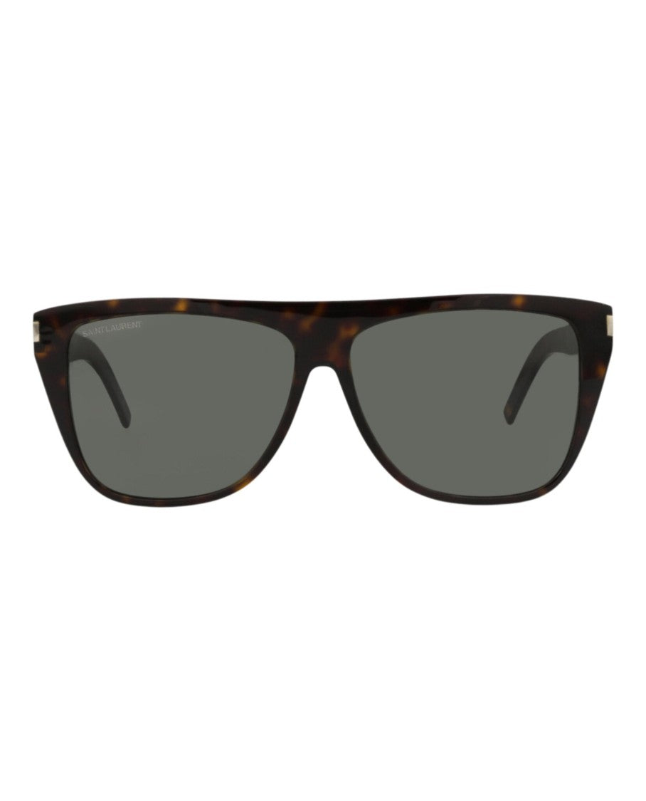 Saint Laurent Round-Frame Acetate Sunglasses